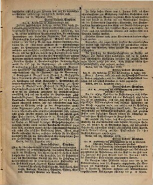 Amtsblatt für den Regierungsbezirk Köln. 1871, 1871