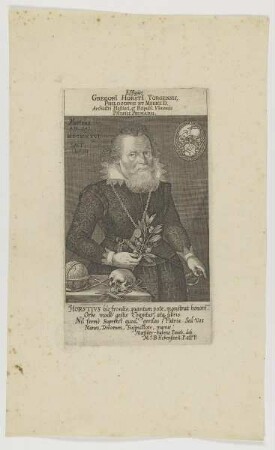 Bildnis des Gregorus Horstius