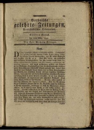 Eilftes Stück, den 13ten März, 1790.