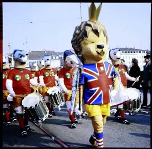 Basel: englischer Tambourmajor