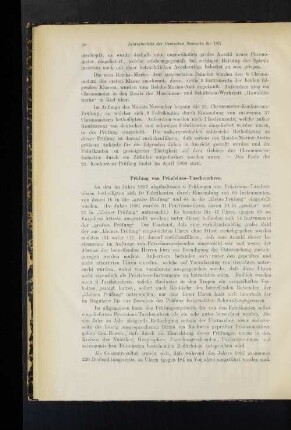 Prüfung von Präzisions-Taschenuhren.