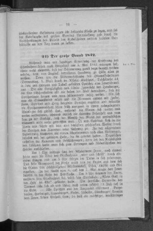 24) Der große Brand 1842.