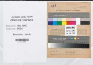 Entnazifizierung Jakob Janissen, geb. 21.03.1884 (Brandmeister)