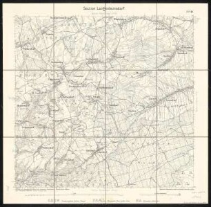 Äquidistantenkarte 110 : Section Langenbernsdorf, 1899