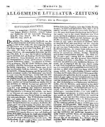 Schröckh, J. M.: Christliche Kirchengeschichte. T. 19-21. Leipzig: Schwickert 1794-95