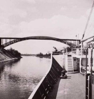 Kiel, Straßenbrücke über d. Nord-Ostsee-Kanal