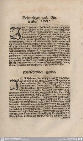 Marscheyder Eydt.