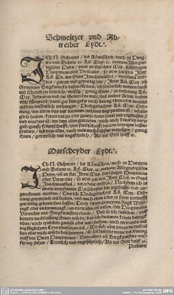 Marscheyder Eydt.