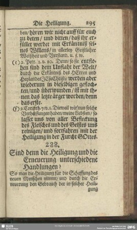 [48. Der Heiligung und Erneurung Unterscheid]