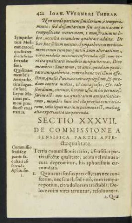 Sectio XXXVII.