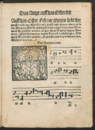 Das Invitatorium.