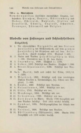 Modelle von Festungen und Schlachtfeldern