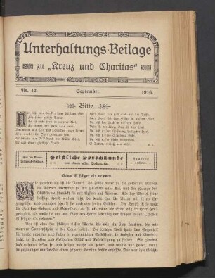 Nr. 12. September. 1916