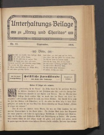 Nr. 12. September. 1916