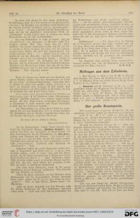 Der große Staatspreis
