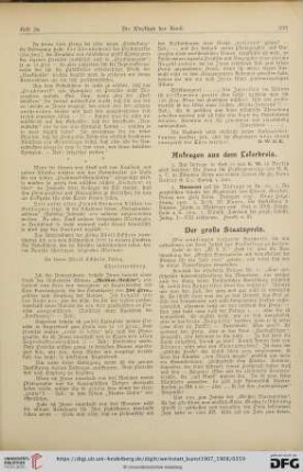Der große Staatspreis