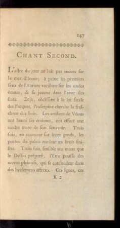 Chant Second