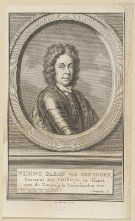 Bildnis des Menno van Coehoorn