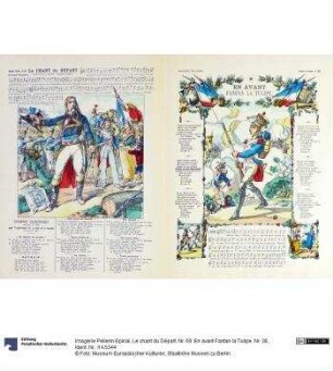 Le chant du Départ. Nr. 69. En avant Fanfan la Tulipe. Nr. 38.