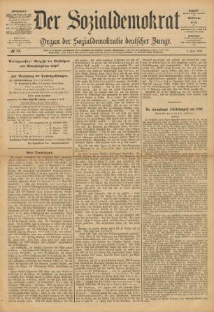 No. 14. 6. April 1889.