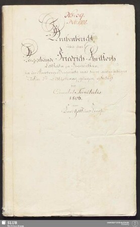 Grubenbericht über das Berggebäude Friedrich Christoph Erbstolln zu Frauenstein - 17.6896 4. : in der Freyberger Bergamts und deren auswärtigen Refier 2te Abtheilung gelegen