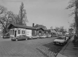 Dresden-Leipziger Vorstadt. Leipziger/Ecke Goethestraße. Straßenansicht