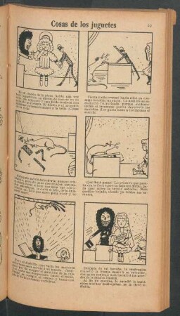Cosas de los juguetes - [Cómic]