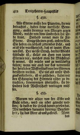 [Dreizehntes Hauptstük Von dem Welt-Gebäude.]