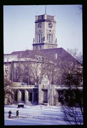 Rathaus Schöneberg 17.1.63.