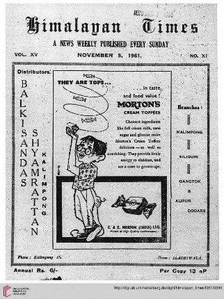 No. XI (05 November 1961)