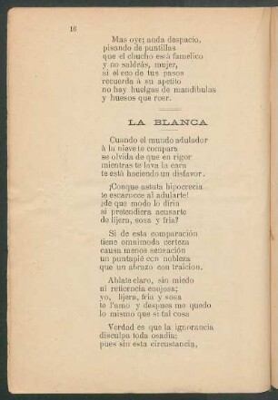 La blanca
