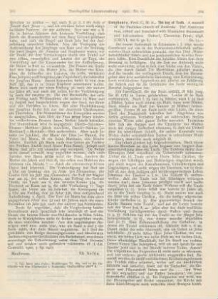 304-307 [Rezension] Conybeare, Fred., The key of Truth