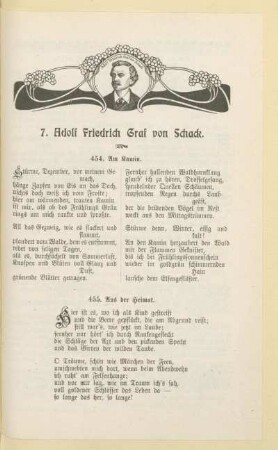 7. Adolf Friedrich Graf von Schack