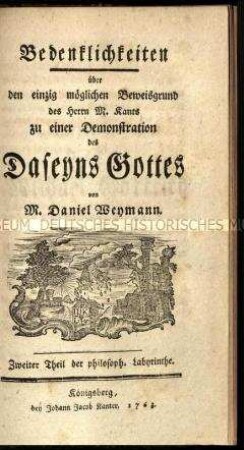 Philosophische Abhandlung über die menschliche Existenz