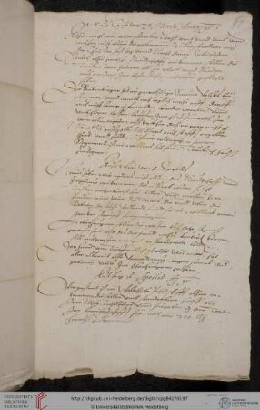 Nachrichten des Jahres 1595