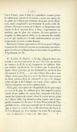 Le théorème de Dupuis et la cyclide de Dupin. [Fortsetzung]