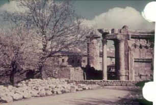 Reisefotos. Ruine (vielleicht im Mittelmeerraum)