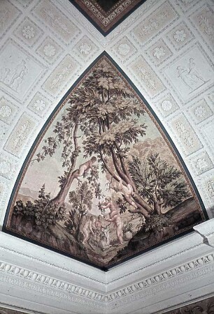 Allegorische Szene mit Weinlese (Herbst)