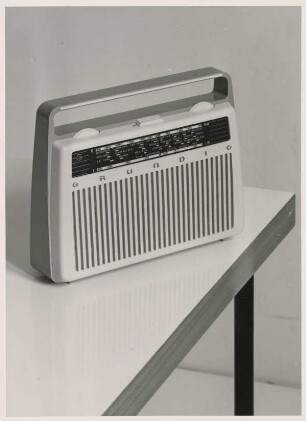 Kofferradio "Transistor-Luxus-Boy" von Heinz R. Hübner