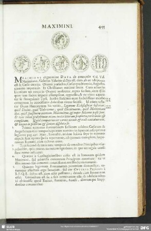 Numismata Maximini