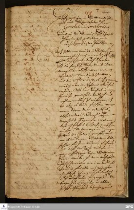 Brief von August Hermann Francke an Heinrich Fergen.