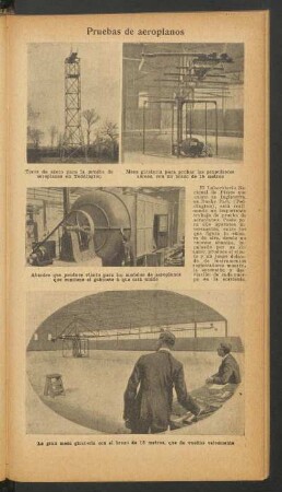 Pruebas de aeroplanos