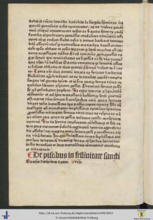 De piscibus in festivitate sancti Goaris