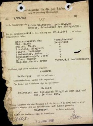 Walburger, Anton