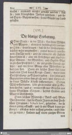 [LVI.] Die blutige Eroberung