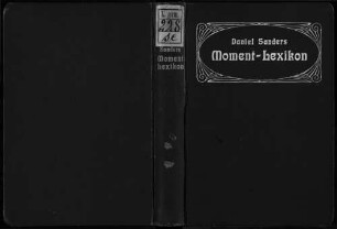Moment-Lexikon und Fremdwörterbuch