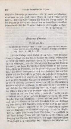 112-174 Kirchliche Literatur