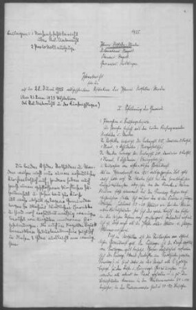 Rotfelden-Wenden: Pfarrbericht 1925
