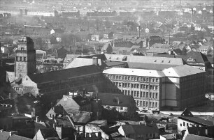 Freiburg: Blick vom Münster; Universität