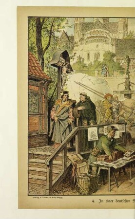 4. In einer deutschen Stadt des 16. Jahrhunderts